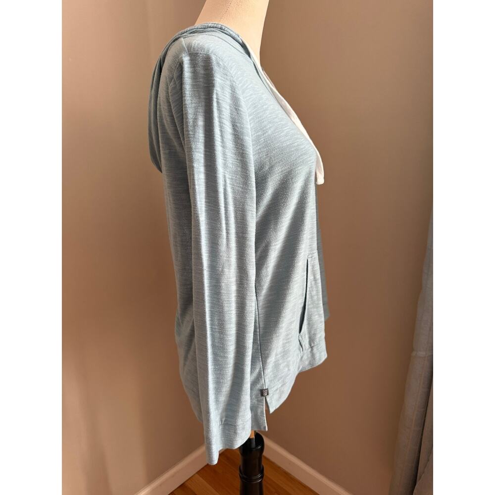 Free Fly Bamboo Blend Lightweight Hoodie – Seafoam Colorway - Size Small - Picture 3 of 8